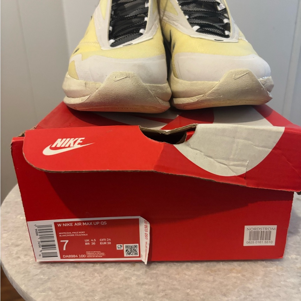 Nike Air Max Up GS in Yellow and White